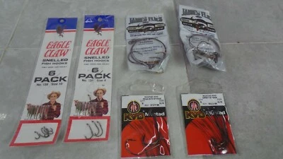 ASSORTED HOOKS EAGLE CLAW  (119402-7H BY18G) - Image 1 of 4