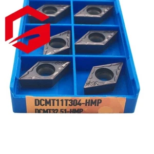 10PCS DCMT32.51/DCMT11T304 HMP Turning Carbide Inserts for Stainless steel Steel - Picture 1 of 5