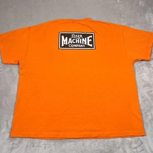 Loser Machine Company Shirt Mens 3XL Orange Short Sleeve Cotton Crewneck Casual - Picture 1 of 15