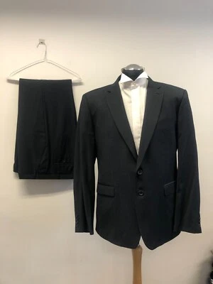 TRAJE CONEXIÓN FRANCESA 2 PIEZAS AZUL MARINO 44 TRS W38 L31 EXCELENTE ESTADO Foto 1 de 4