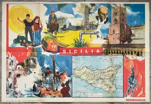 Stampa Sicilia la Scuola editrice Brescia Aprile 1966 - Picture 1 of 1