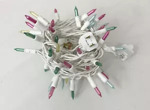 NEW 138" 11.5 Ft Pastel String Lights Wire Home Bedroom Decor Christmas Plug In - Picture 1 of 2