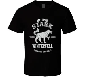 Game Of Thrones T Shirt House Stark Winter Is Coming Winterfell The North Rememb - Picture 1 of 2