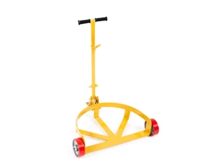New 55 gal Drum Dolly 1pk - 1200 lb Capacity Low Profile Steel Barrel Cart - Picture 1 of 9