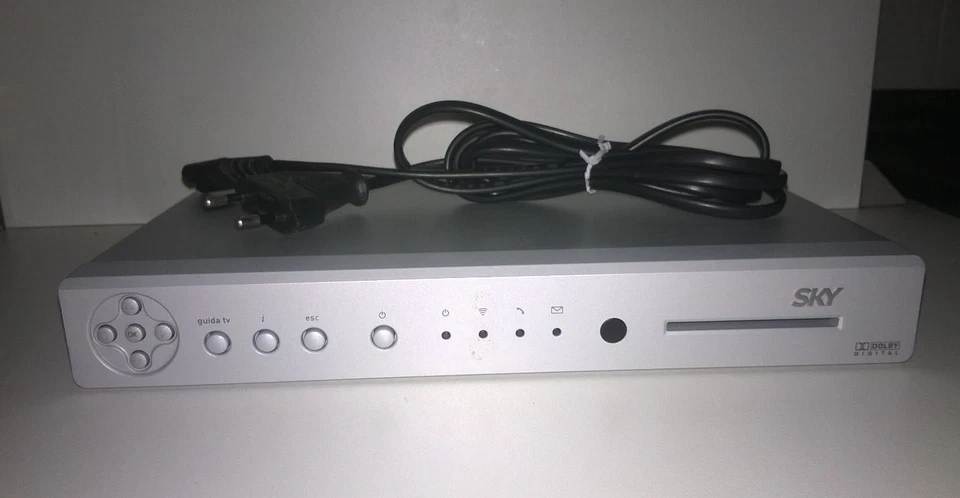 DECODER RICEVITORE SATELLITARE SKY MODELLO PACE DS255NS senza TELECOMANDO - Immagine 1 di 1