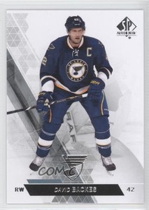 2013-14 SP Authentic David Backes #7