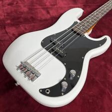 Fernandes Precision Bass Electric Bass Guitar White