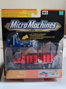 SET RIMORCHIO MICRO MACHINES SURE SHOT 2001 RARO - Foto 1 di 5