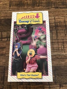 Barney & Friends What’s That Shadow? VHS Video Tape TIME LIFE Sing Along Songs - Picture 1 of 12
