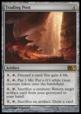 MTG Trading Post Foil EXC-Commercial Station-m13-Magic