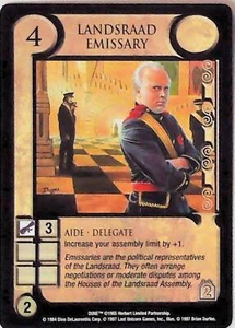 Dune CCG Landsraad Emissary - Eye of the Storm - Picture 1 of 2
