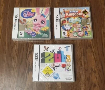 MySims Kingdom | Littlest Pet Shop | Zubo - Nintendo DS *Sealed* PAL - Image 1 of 4