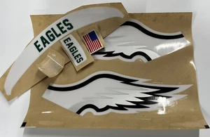 Eagles Full Size Football Helmet Decals High Quality 20 Mil Speed Set ! - Picture 1 of 1