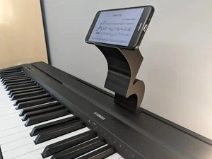Soporte de música para teléfono para piano digital Yamaha - Compatible con P-45 y mod similar - Imagen 1 de 3