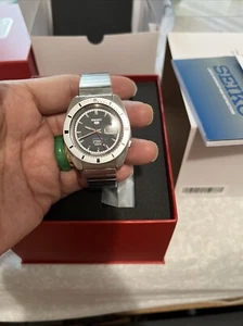 Seiko 5 Sports SKX Series ST Steel Black Dial Limited Edition Men's SRPL05(Good) - Picture 1 of 14