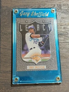 1997 Leaf Legacy Gary Sheffield #357 Florida Marlins Encased - Picture 1 of 2