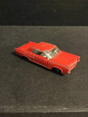 RED PONTIAC GP SPORT COUPE Match Box Lesney No. 22 Car (Has Wear) - Image 1 of 4