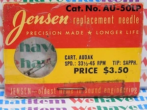 JENSEN / AUD-50LP / REPLACES AUDAK CART / 1 PIECE (qzty) - Picture 1 of 1