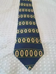 Tommy Hilfiger Blue Tie 100% Silk - Picture 1 of 3