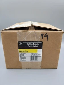 Nuovo GE CR463L20AJA 30A Contattore Illuminazione Tenuta Elettrica Bobina 120 Volt - Foto 1 di 2
