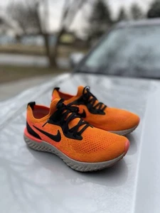 Nike Epic React Flyknit Laufschuhe Turnschuhe orange AQ0070-800 Damengröße 7 " - Bild 1 von 9