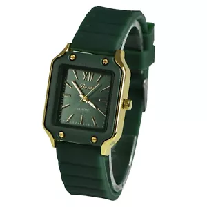 Mujeres Reloj Informal Estuche Rectángulo Reloj Pulsera Estudiante Niños Niña Moda Relojes - Imagen 1 de 7