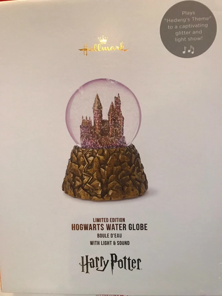 2020 Harry Potter Hogwarts Limited Edition Musical Water/snow Globe by Hallmark