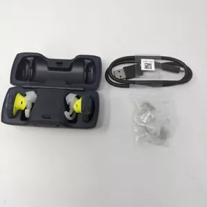BOSE SoundSport Free Truly Wireless Sport Headphones - Midnight Blue/Citron - Picture 1 of 7