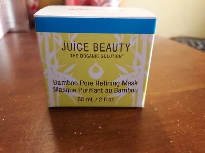 Очищающая маска для пор бамбука Juice Beauty Organic 2 жидких унции новая в коробке - Изображение 1 из 4