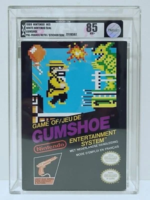 Gumshoe Nes Nintendo Vga 85 PAL Sticker Sealed - Image 1 of 2