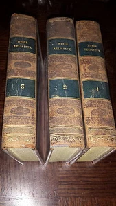MUSEE RELIGIEUX - Choix des plus beaux tableaux Histoire Sainte - 3 tomes - 1836 - Picture 1 of 1