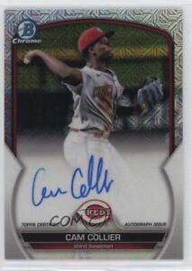 2023 Bowman Chrome Prospect Mega Box Auto Cam Collier #BMA-CCR Auto