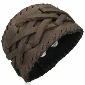 BRACCIALE IN PELLE BRN BRACCIALE IN PELLE A-BBF298 - Foto 1 di 1