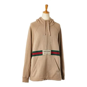 GUCCI Web and Gucci Web Stripe Half-Zip Hoodie Gr: XS 644656 Damen 【Gebraucht】 - Bild 1 von 12