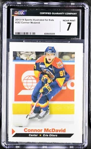 2013 Sports Illustrated SI For Kids #282 Connor McDavid Pre-Rookie RC CGC 7 RARE - Picture 1 of 1