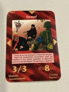 Illuminati New World Order INWO Limited Card Game NWO Israel Jewish Conspiracy  - Picture 1 of 2