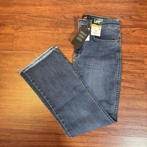 Lee Heritage Kick Flare High Rise Breeze Size 10M Denim Jeans NWT - Picture 1 of 8