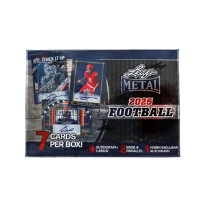 2025 Leaf Metal Football Hobby Box - Picture 1 of 1