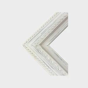 16 x 20 In Stock- Distressed White picture frame, vintage picture frame, antique - Picture 1 of 11