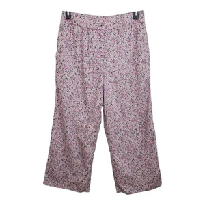 J. Crew Liberty Fabrics kurze Hose zum Überziehen Liberty Phoebe Blumenmuster neu ohne Etikett Größe 12 - Bild 1 von 12