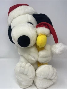 Applause Peanuts Holiday Snoopy Weihnachten umarmen Woodstock Plüsch 17 Zoll groß - Bild 1 von 9