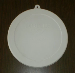 Tapa de almacenamiento blanca para microondas para refrigerador Corelle 433 piezas para tazón de 8,5" - Imagen 1 de 1