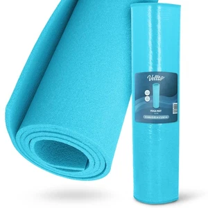 Esterilla de yoga Fitness Mat Pilates Gimnasia Deporte Esterilla de suelo Esterilla de gimnasia Gruesa Azul - Imagen 1 de 10