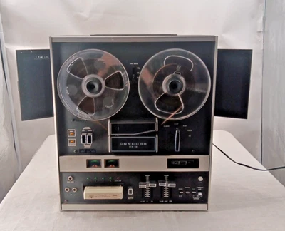 Reproductor de cinta vintage Concord MK-8 - carrete a carrete sin probar (envío gratuito) piezas o R Foto 1 de 4