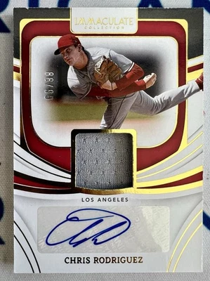 Rodriguez, Chris - 2022 Immaculate - RPA Patch Auto- 88/99 SHARP CARD - Image 1 of 2
