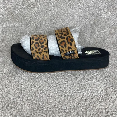 Sandalias LEOPARD CAYUCAS Slide Mega Plataforma Para Mujer EE. UU. 7.5-8 (SIN ETIQUETA DE TALLA) Foto 1 de 4