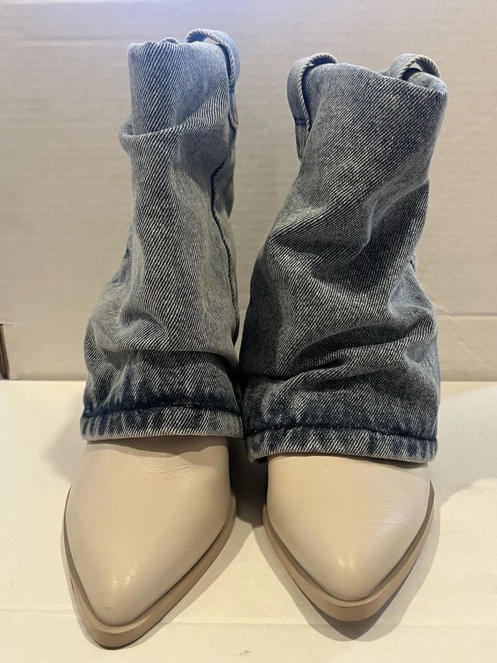 Steve Madden Blue Jean Short Boots Women's Size 6.5 - Image 1 of 4