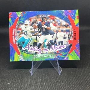 2024 Rookies & Stars Artistry in Motion CJ Stroud Longevity RED. Houston Texans - Picture 1 of 1