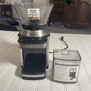 Cuisinart CCM-16PC supreme Coffee Bean Burr Mill Grinder - WORKS !!!!! - Picture 1 of 16