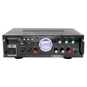 5-Kern 2-Kanal Auto Verstärker 300 W Subwoofer USB SD AUX EQ Mikrofoneingang - Bild 1 von 12